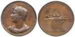 Medals, regal, Great Britain. George IV, Copper medal, 56 mm, 83.87 g. Obv: by T. Webb [after Hardma