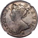 1708E英国半克朗银币，NGC VF30，#6450132-003