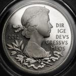 GREAT BRITAIN Elizabeth II エリザベス2世(1952~) Piefort 5Pounds in Silver 2012 PCGS-PR67 DCAM Proof