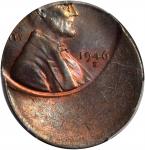 1946-S Lincoln Cent--Struck 40% Off Center--MS-66 RB (PCGS).