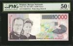 BELGIUM. Banque Nationale de Belgique. 10,000 Francs, ND (1997). P-152. PMG About Uncirculated 50 EP
