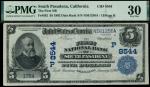 First National Bank of South Pasadena, United States of America, $5, CH#8544, 1902, serial number N5