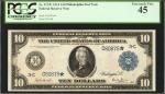 Fr. 913*. 1914 $10 Federal Reserve Star Note. Philadelphia. PCGS Extremely Fine 45.