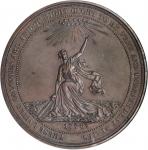 1876 U.S. Centennial Exposition. Official Medal. Bronze. 38 mm. HK-21, Julian CM-10. Rarity-3. MS-64