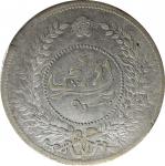 民国七年迪化银圆局造一两银币。(t) CHINA. Sinkiang. Sar (Tael), Year 7 (1918). Tihwa Mint. PCGS EF-40.