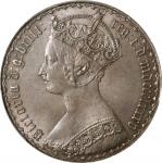 GREAT BRITAIN. Florin, 1885. London Mint. Victoria. PCGS MS-64.