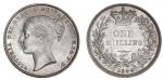 Great Britain. Victoria (1837-1901). Shilling, 1842. Second young head left, no initials, rev. Crown