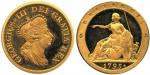 GREAT BRITAIN, British Coins, England, George III: Pattern Mule Halfpenny, 1795, restrike in Gold on