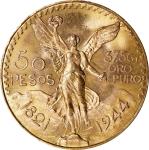 MEXICO. 50 Pesos, 1944. Mexico City Mint. PCGS MS-65.