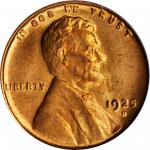 1925-D Lincoln Cent. MS-65 RD (PCGS).