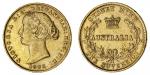 Australia, Victoria (1837-1901), Branch Mint, Gold Sovereign, 1868, Sydney, young laureate head left