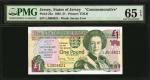 JERSEY. States of Jersey. 1 Pound, 1995. P-25a. Commemorative. PMG Gem Uncirculated 65 EPQ.