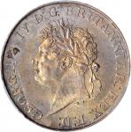 CEYLON. Rixdollar, 1821. London Mint. George IV. PCGS MS-62 Gold Shield.