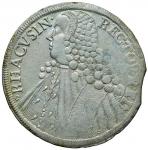 Foreign coins;"RAGUSA Tallero 1772 - KM18; Dav. 1639 AG (g 27.78) Mancanza di metallo. difetto di co