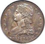 1836 Capped Bust Half Dollar. Reeded Edge. 50 CENTS. GR-1. Rarity-6+ as a Proof. Proof-63 (PCGS).