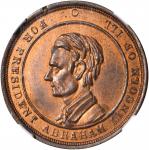 Undated (1861-1865) Abraham Lincoln / The Wealth of the South. Fuld-506/511. Rarity-8. Copper. 21.5 