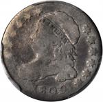 1809 Capped Bust Dime. JR-1, the only known dies. Rarity-3+. AG-3 (PCGS).