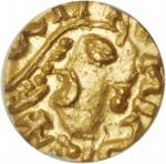 FRANCE. Merovingian. AV Tremissis, Orleans Mint, ca. A.D. 650-700. ANACS MS 62.