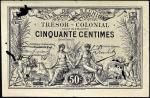 RÉUNION (ÎLE DE LA) - REUNION50 centimes 2 mai 1879. PMG 25 NET Very Fine (1915805-023).