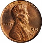 1919-D Lincoln Cent. MS-65 RD (PCGS).
