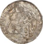 Netherlands. Campen. Undated (ca. 1640) Half Daalder or “Half Lion Dollar.” Dav-8882, Delmonte-887. 