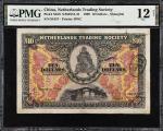 1909年上海和兰银行拾圆。(t) CHINA--FOREIGN BANKS. Netherlands Trading Society. 10 Dollars, 1909. P-S459. S/M#S
