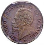 Savoia coins and medals Vittorio Emanuele II (1861-1878) Centesimo 1867 M - Nomisma 968 CU CU In sla