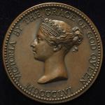 GREAT BRITAIN Victoria ヴィクトリア(1837~1901)   AE Medal 1856 AU