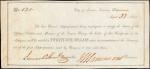 Austin, Texas. Naval Appropriation Warrant. April 23, 1841. $25. Choice Very Fine.