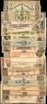 Lot of (19) Mixed Obsolete Currency Notes from Louisiana. Various Issuers and Denominations. Very Fi
