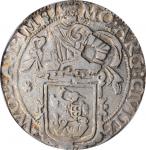 NETHERLANDS. Zwolle. Lion Daalder, 1642. PCGS AU-53 Gold Shield.