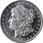 1880-O Morgan Silver Dollar. MS-62 PL (PCGS).