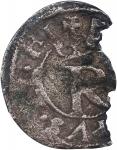 PERU. Cob 1/4 Real, ND (ca. 1568-70)-R. Lima Mint. Philip II. NGC Chipped.