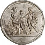 1776 (1792) United States Diplomatic reverse progress cliche. Loubat-19. White metal. Original. Work