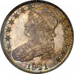 1821 Capped Bust Half Dollar. O-101. Rarity-1. MS-65 (NGC).