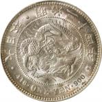 JAPAN. Yen, Year 34 (1901). Osaka Mint. Mutsuhito (Meiji). PCGS MS-63.