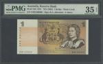  Australia Reserve Bank, $1, ND (1983), DHN 400000, dark brown on orange and multicolour underprint 