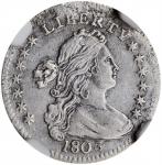 1803 Draped Bust Half Dime. LM-3. Rarity-3. Large 8. AU Details--Cleaned (NGC).