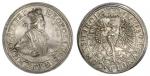 Austria. Archduke Leopold V (1623-1632). Double Taler, 1626. Hall. 57.2 gm. Crowned and armored, hal