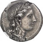 GRÈCE ANTIQUESicile, Syracuse, Agathoclès (317-289 av. J.-C.). Tétradrachme ND (304-295 av. J.-C.), 