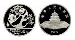 1989年中国人民银行发行熊猫纪念银币