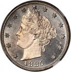 1885 Liberty Nickel. Proof-66 Cameo (NGC).