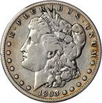 1893-S Morgan Silver Dollar. VG Details--Cleaning (PCGS).