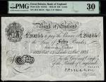 Bank of England, C.P. Mahon, £50, Leeds, 14 October 1925, serial number 43/20215, (EPM 218d, Pick 32
