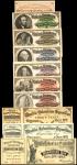 Group of Souvenir Tickets to the Worlds Columbian Exposition. Mint State.