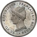 RÉUNION (ÎLE DE LA) - REUNIONIIIe République (1870-1940). Essai de 50 cent. (bon pour), Frappe spéci