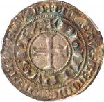 FRANCE. Gros Tournois, ND (1270-85). Philippe III "the Bold". PCGS AU-58.