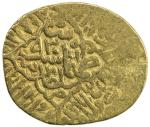 SAFAVID: Tahmasp I, 1524-1576, AV ½ mithqal (2.29g), Sultaniya, AH930, A-2591, about 15% flat strike