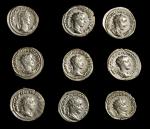 Group of Silver Antoniniani (20 Pieces), A.D. 238-251. Grade Range: VERY FINE to NEARLY EXTREMELY FI