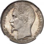 FRANCE IIe République (1848-1852). 5 francs Louis-Napoléon Bonaparte 1852, A, Paris.